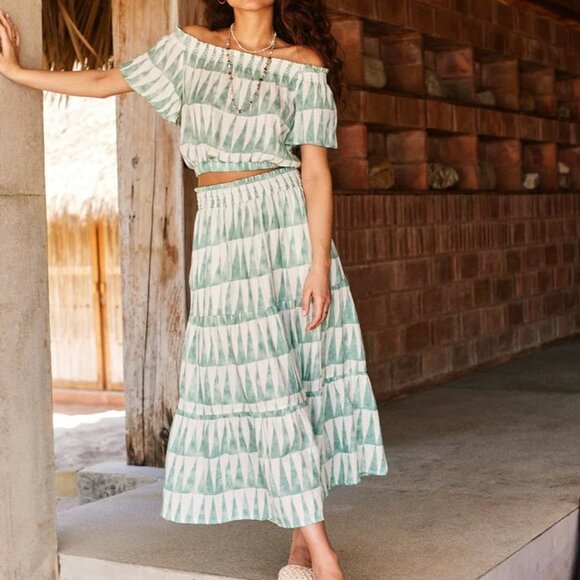 Marine Layer Corinne Maxi Skirt - Size Medium - Picture 1 of 1